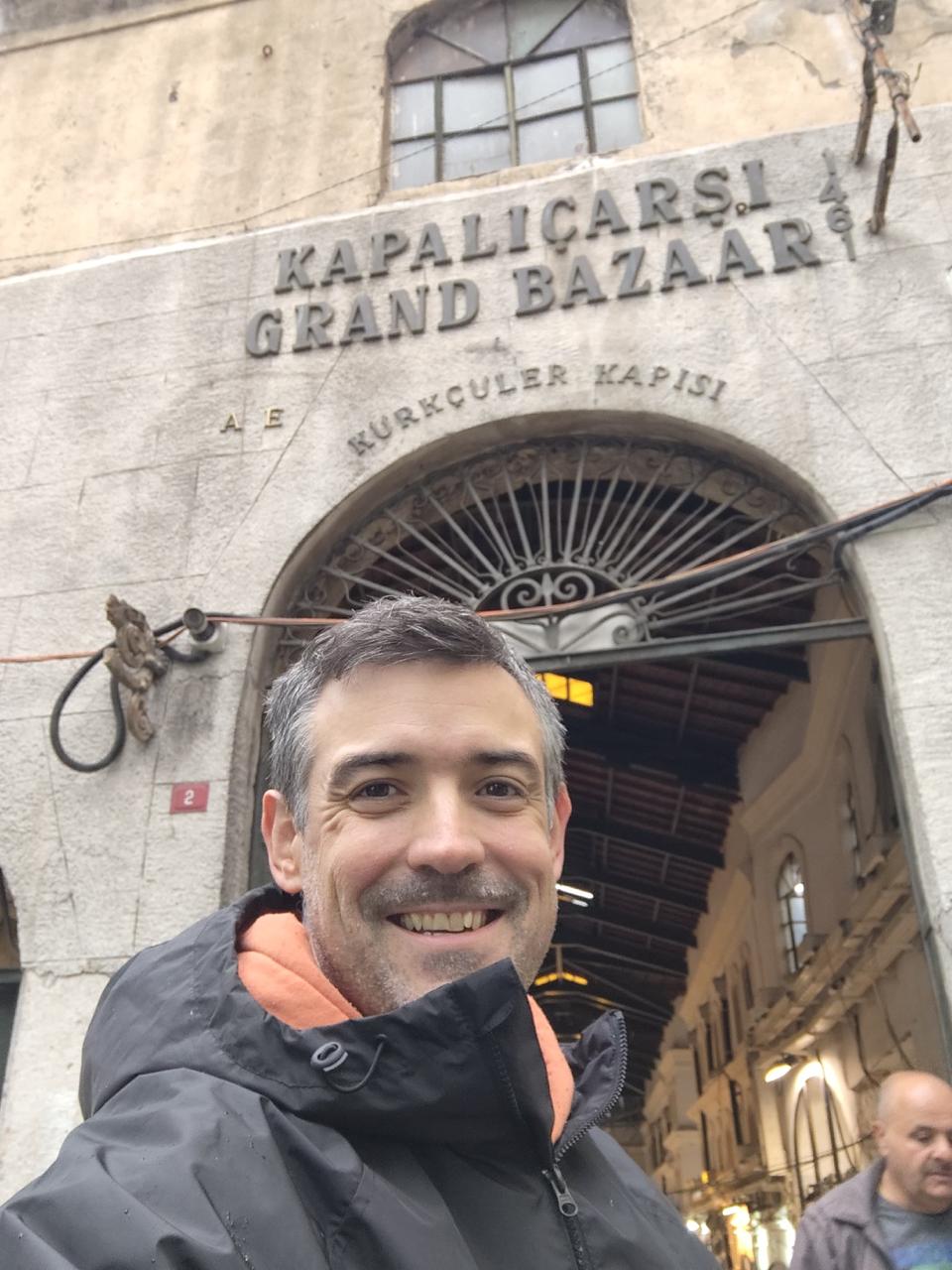 At the Grand Bazaar in Istanbul